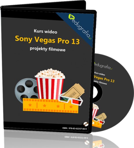 Video kurs SONY VEGAS PRO 13 projekty - DVD