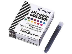 PILOT NABOJE DO PIÓRA Parallel Pen mix a.12 szt