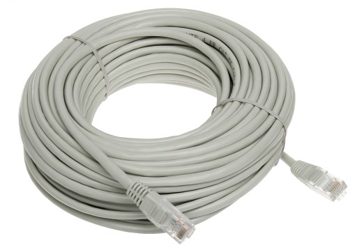 PATCHCORD RJ45/20-GREY UTP kat.5e SZARY 20m