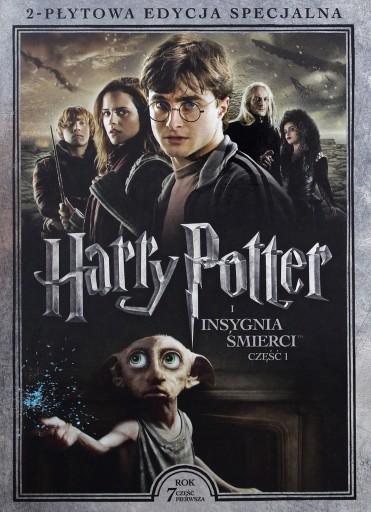 Harry Potter I Insygnia Śmierci Część 1 2DVD FOLIA