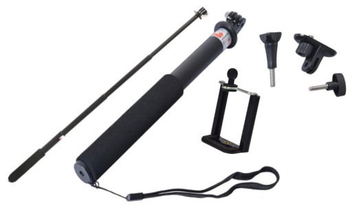 SOLIDNY MONOPOD kijek selfie APARAT GOPRO SMARTFON