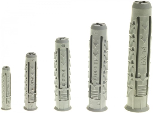 BX 6x30 kołek czterodzielny pusty 200szt.