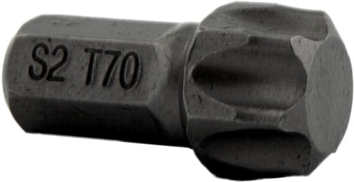 BIT KOŃCÓWKA TORX 10mm T70 x 30mm S2 EXCLUSIVE