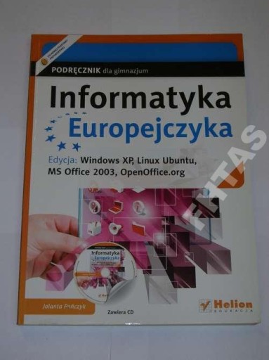 INFORMATYKA EUROPEJCZYKA PODRĘCZNIK HELION