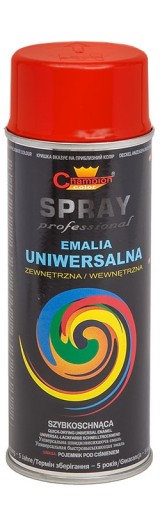 Emalia Farba Spray Lakier Ral3000 Czerwony champi