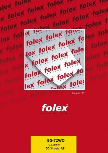 Folia biała Folex BG-72 WO do kolorowych drukarek laserowych 50A3