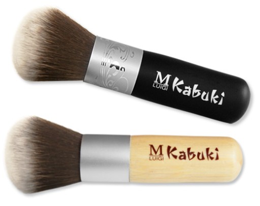 PĘDZEL DO MAKIJAŻU Podkład Bronzer Róż Mineralny