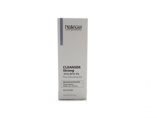 Natinuel CLEANSER STRONG 9% ŻEL OCZYSZCZAJĄCY 150ml