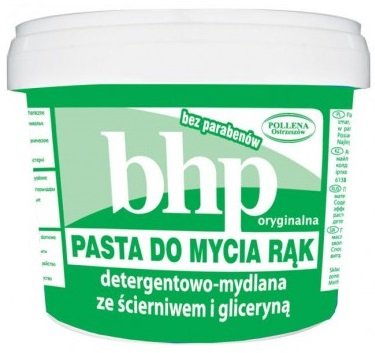 POLLENA PASTA DO MYCIA RĄK BHP ZE ŚCIERNIWEM 500 G