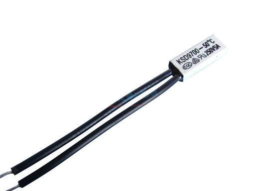 Termostat bimetaliczny NO 50C 5A 250V KSD9700 włącznik -2szt