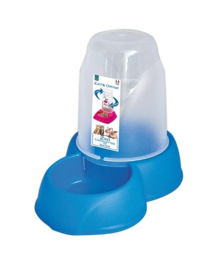 MISKA DOZOWNIK PODAJNIK NA KARMĘ WODĘ DLA PSA 1,6L