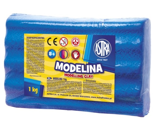Modelina Astra 1 kg Niebieska