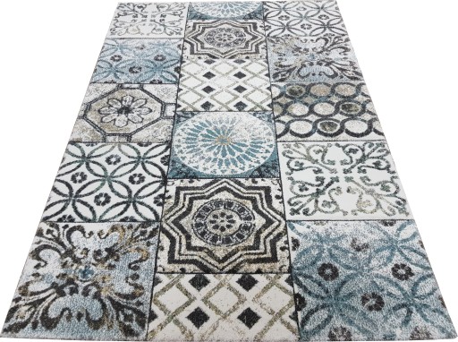 Dywan DIAMOND 3D 160x230porto patchwork kafle loft