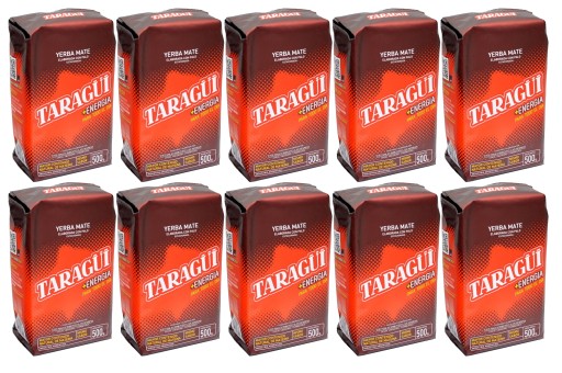 Yerba Mate Taragui Energia 20x500g - 10 kg mocy !