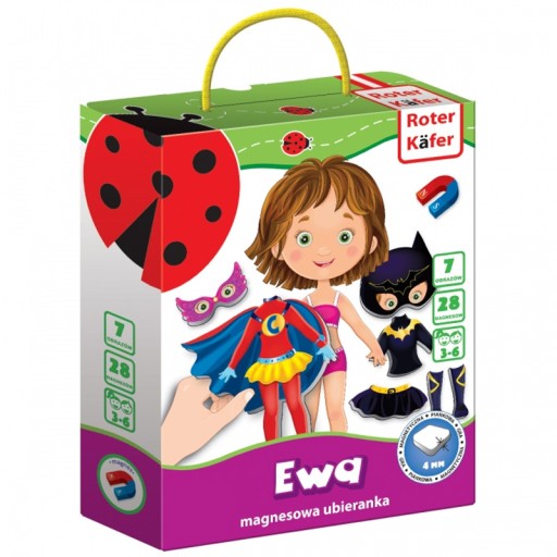 Gra Edukacyjna na Rzepy Magnetyczna Ewa Roter Kafer dla dzieci