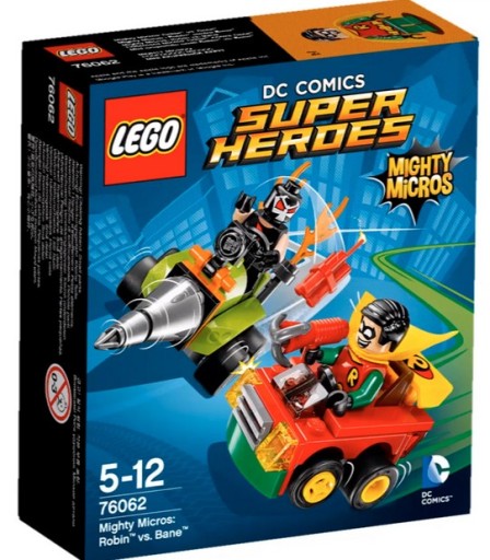 Lego 76062 SUPER HEROES Robin kontra Bane