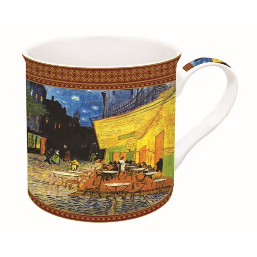 KUBEK PORCELANOWY Masterpiece VAN GOGH Kawiarnia