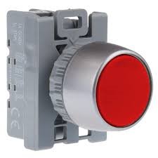Przycisk 22mm czerwony z samopowrotem SP22-KC-10