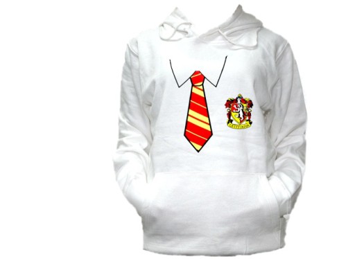 M BLUZA KAPTUR DAMSKA HARRY POTTER HOGWART WZOR