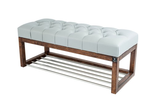 85 Producent Ławka Pikowana Popielate EMRA WOOD