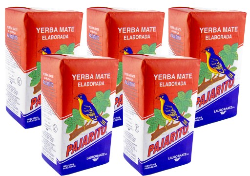 Yerba mate Pajarito - 5 x 1kg Klasyk!