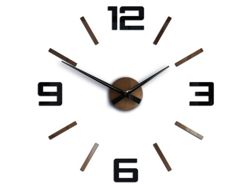 Zegar ścienny ModernClock SILVER COPPER-BLACK NEW!