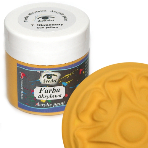 Farba akrylowa SeeArt 120 ml. 07 słoneczny