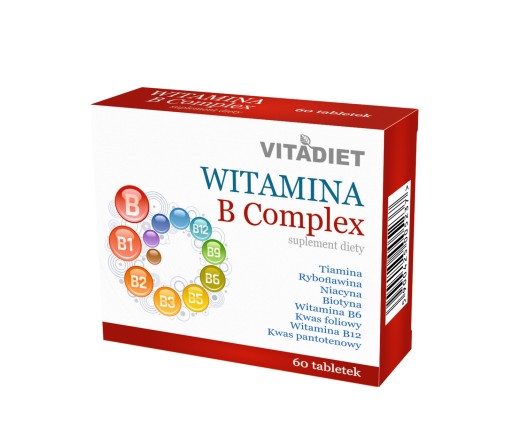 WITAMINA B Complex 60 tabl VITADIET odporność