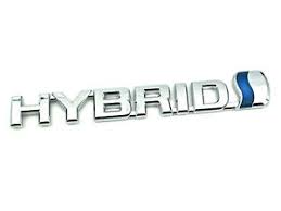 Emblemat Znaczek Toyota Hybrid Hybryda ORYG