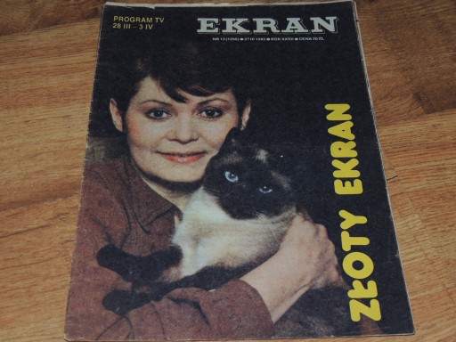 EKRAN 13/1983 I Cembrzyńska K Chamiec I Gogolewski