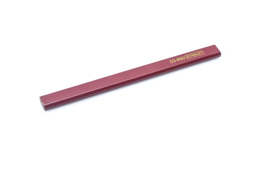STANLEY OŁÓWEK CIESIELSKI HB CZERWONY 176MM 038501