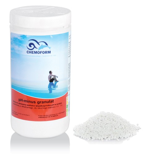 PH MINUS Chemia Basenowa Obniżanie Ph Wody w Basen Jacuzzi Chemoform 1,5 kg