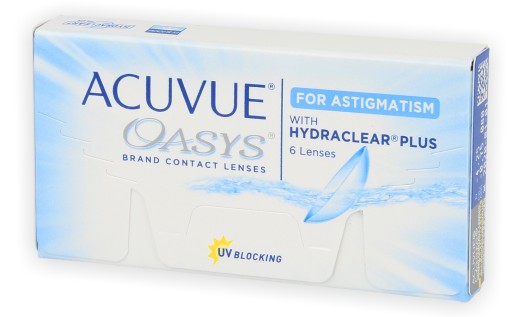 Soczewki Acuvue Oasys for Astigmatism 6 szt