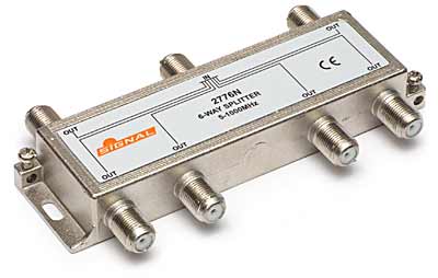 Rozgałęźnik TV do 6 telwizorów NISKOSTRATNY Signal