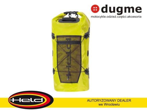 torba worek rollbag HELD yellow fluo 60L