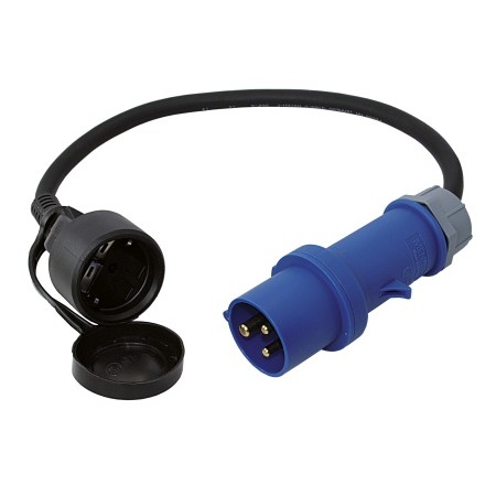 Przejściówka-Adapter wtyczka CEE/gniazdo 230V EC36