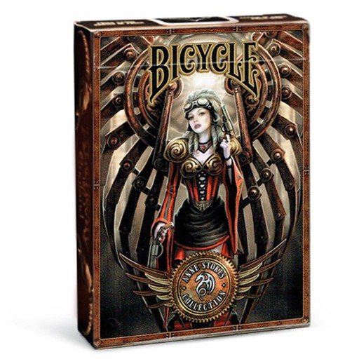 BICYCLE Karty do gry Anne Stokes STEAMPUNK poker