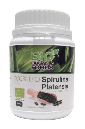 SPIRULINA PLATENSIS EKO BIO 1200TAB PO 250mg DETOX