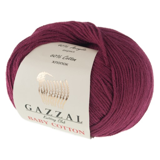 Włóczka Gazzal Baby Cotton 3442