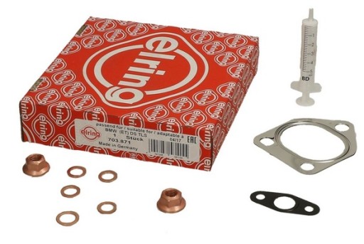 ZESTAW USZCZELEK TURBINY TURBO BMW E90 E91 E39 2.0