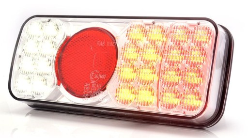 LAMPA TYLNA PRZYCZEPY LAWETY LED 12-24V LEWA/PRAWA