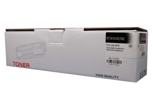 TONER OKI B412 B432 B512 MB472 MB492 45807106 7.0k