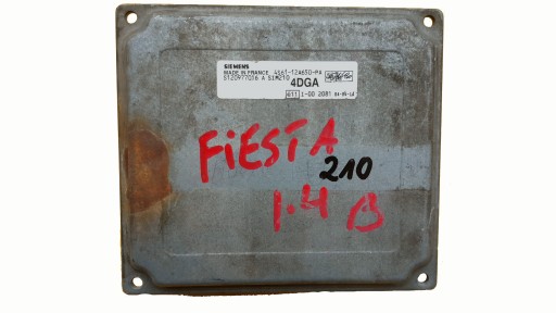 ECU FORD FIESTA MK6 1.4B 4S61-12A650-PA S120977016