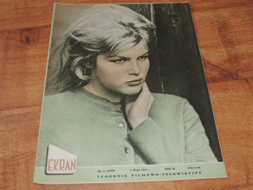 EKRAN 19/1965 A Hepburn, E Czyżewska, O Szoberova