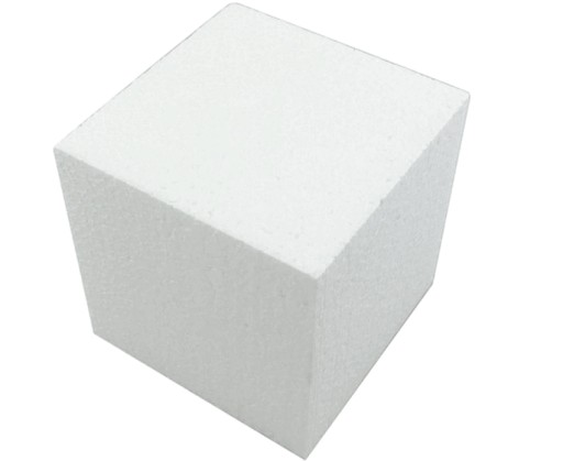 KOSTKA STYROPIANOWA 9 x 9 cm