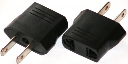 Przejście Adapter AC uniwersalne wtyk USA GN PL TR