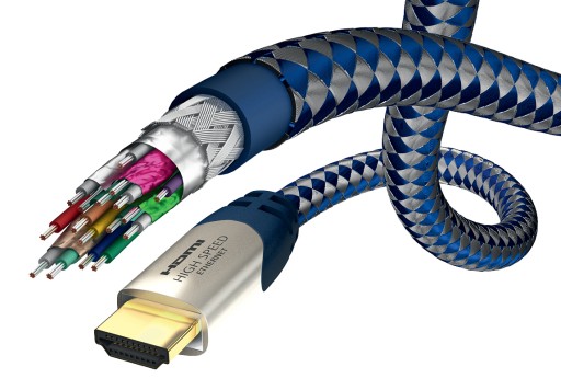 Kabel przewód HDMI 4K UHD: Inakustik PREMIUM 0,75m