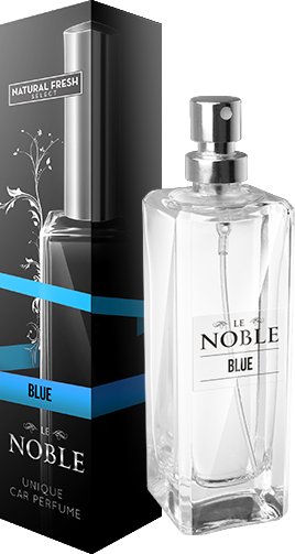 Natural Fresh NOBLE Car Perfume 50ml Zapach BLUE