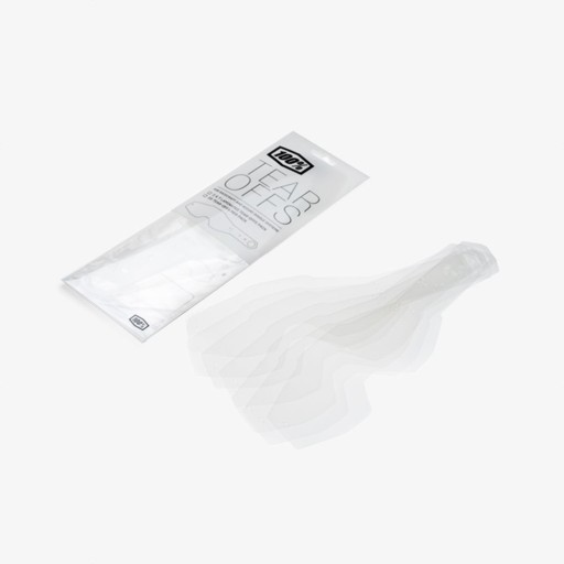 100% ZRYWKI DO GOGLI 100 PROCENT TEAR OFFS 50SZT