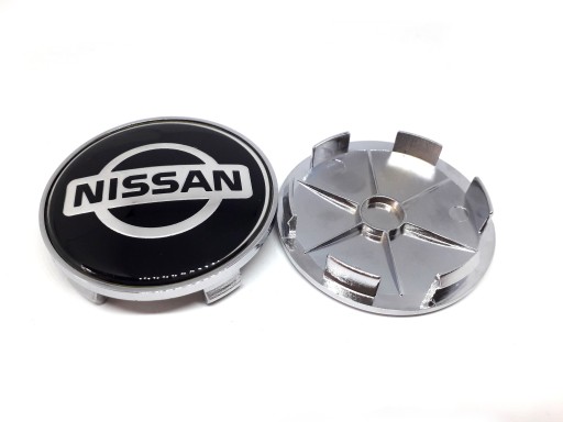 NISSAN Zaślepka Felg Dekielek Kapsel 68 mm